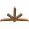 Ekena Millwork Alberta Smooth Timber Gable Bracket, Western Red Cedar, 72"W x 45"H x 3 1/2"D x 5 1/2"F, 15/12 Pitch GBW072X45X0406ALB00SWR - alternate 3